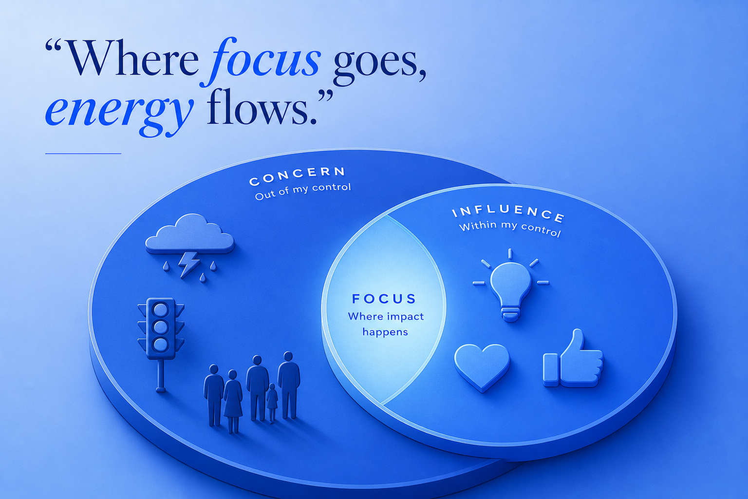 Focus on Your Circle of Influence